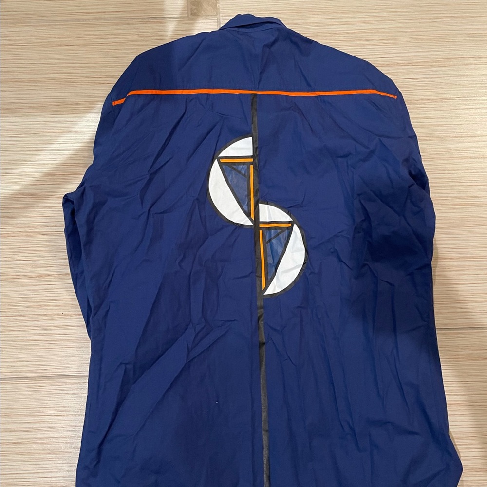 Versace Techno Jeans Abstract Printed Button Down